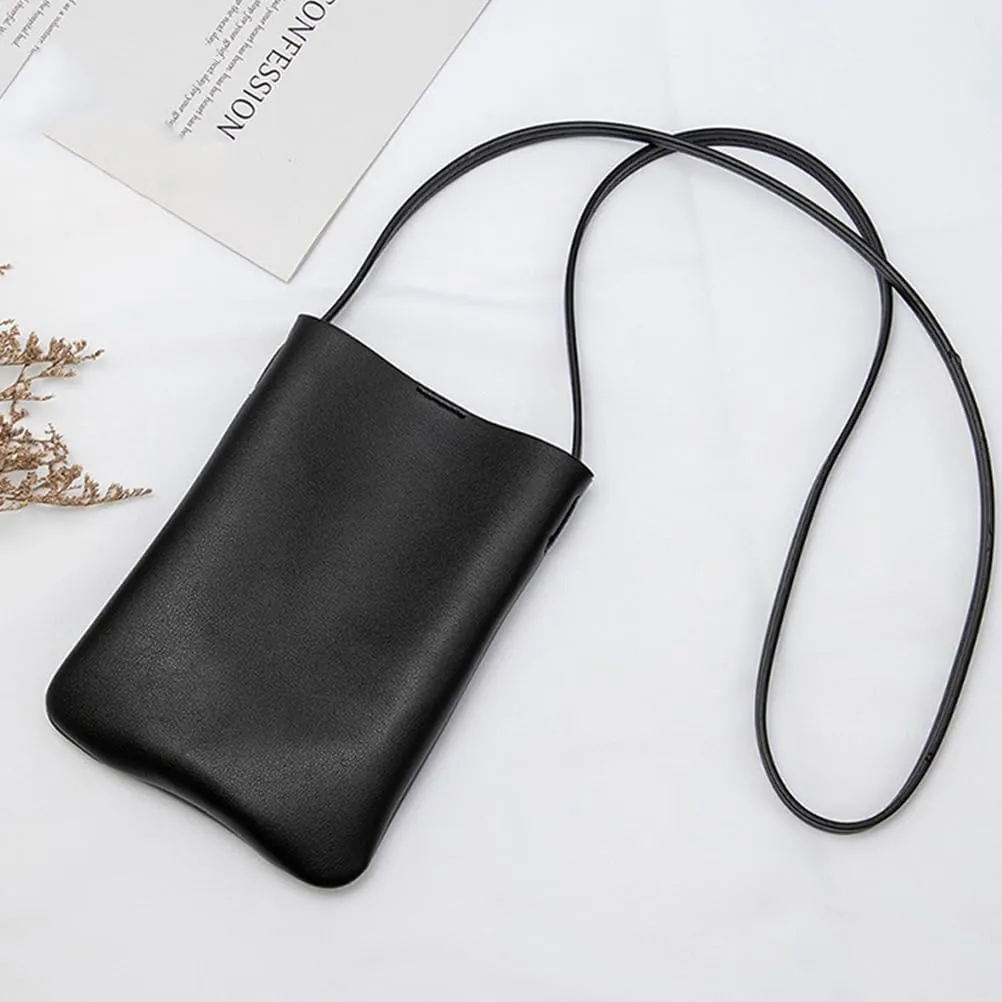 Mini Phone Bag Cellphone Bag Crossbody Phone Bag Fashion Purse Women's Crossbody Handbags Crossbody Bags for Women Trendy Black Purse for Women Cell Phone Purse Wallet Crossbody