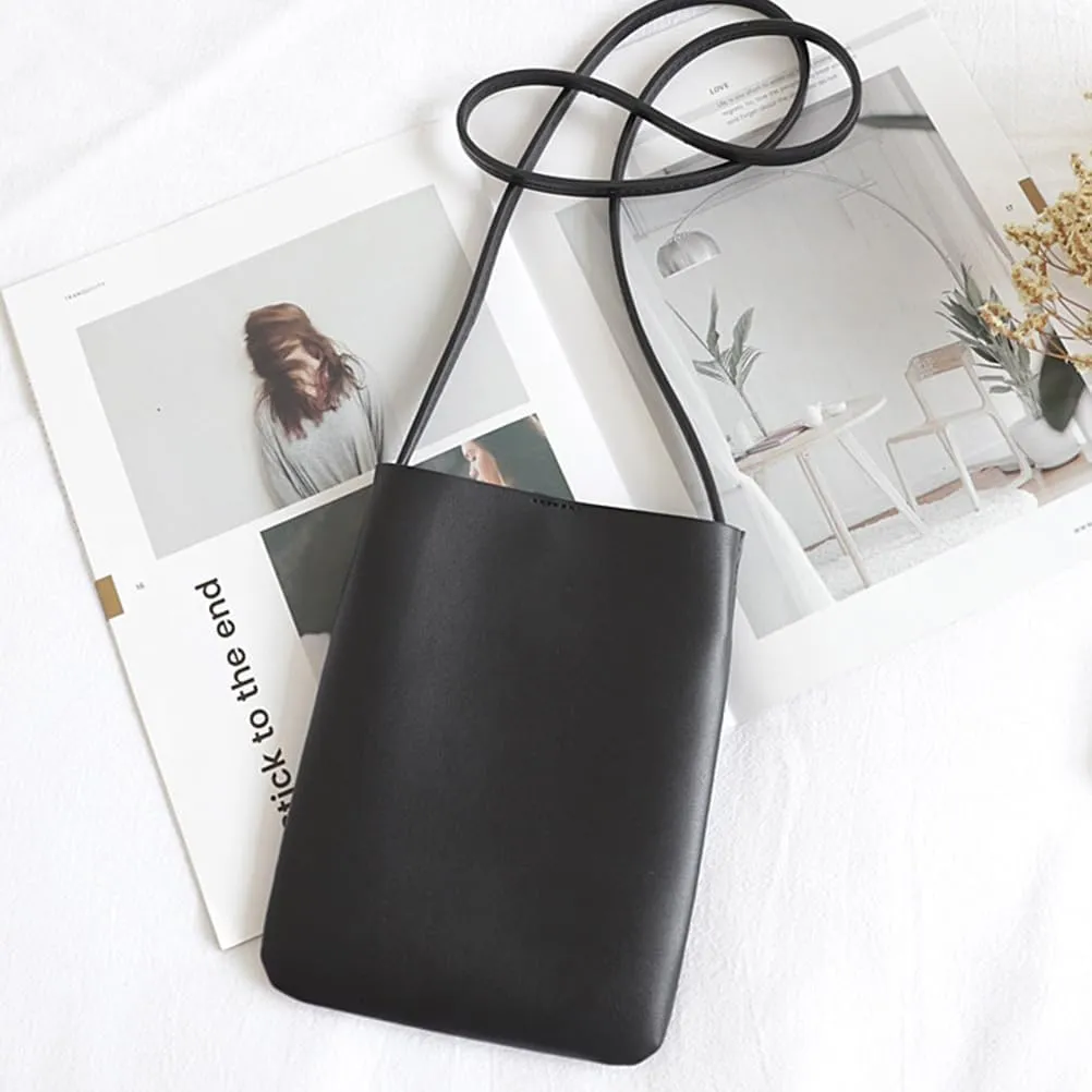 Mini Phone Bag Cellphone Bag Crossbody Phone Bag Fashion Purse Women's Crossbody Handbags Crossbody Bags for Women Trendy Black Purse for Women Cell Phone Purse Wallet Crossbody
