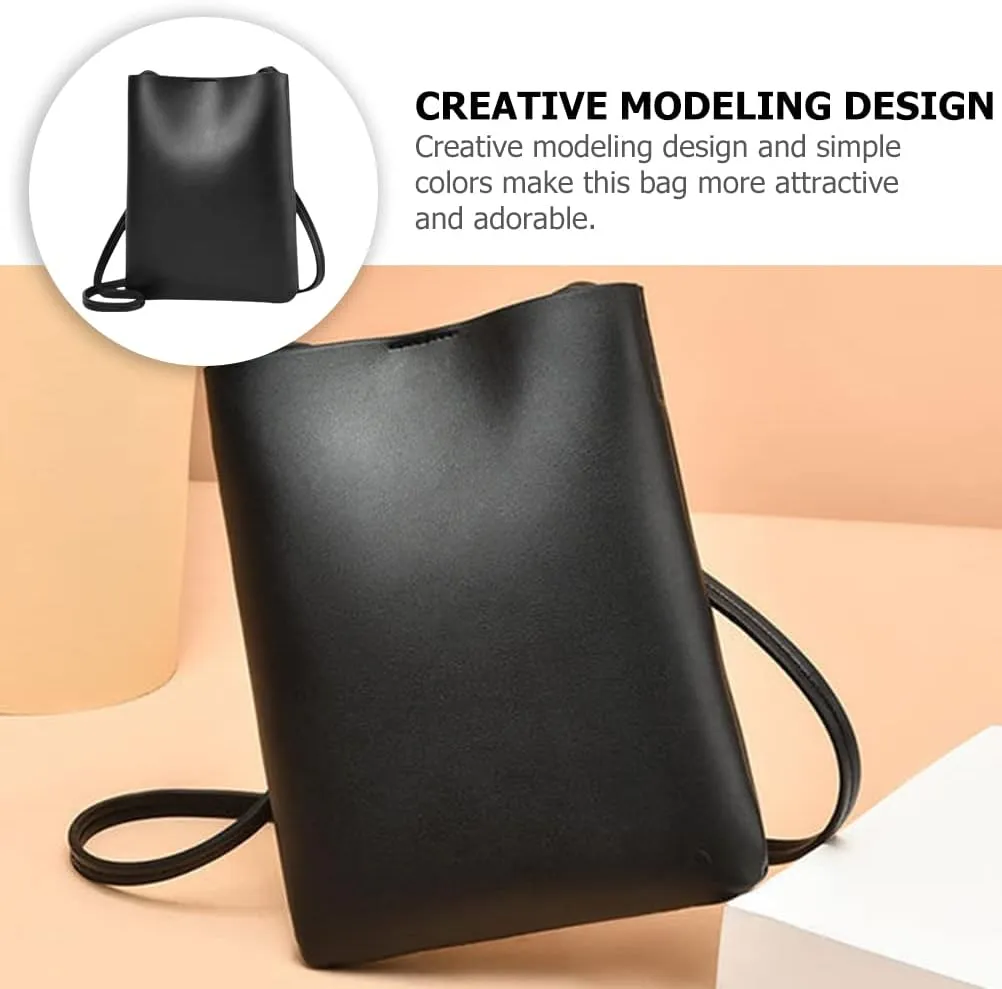 Mini Phone Bag Cellphone Bag Crossbody Phone Bag Fashion Purse Women's Crossbody Handbags Crossbody Bags for Women Trendy Black Purse for Women Cell Phone Purse Wallet Crossbody