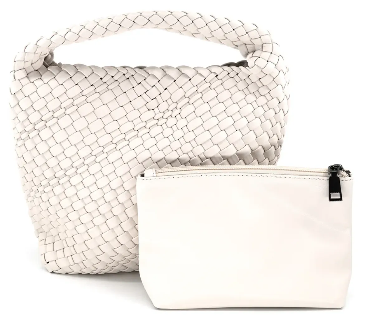 Mini Woven Hobo Purse