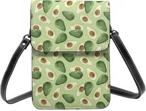 Mmm Fight Womens Crossbody Bags Flower Pattern Phone Bag Wallet Purses Adjustable Strap