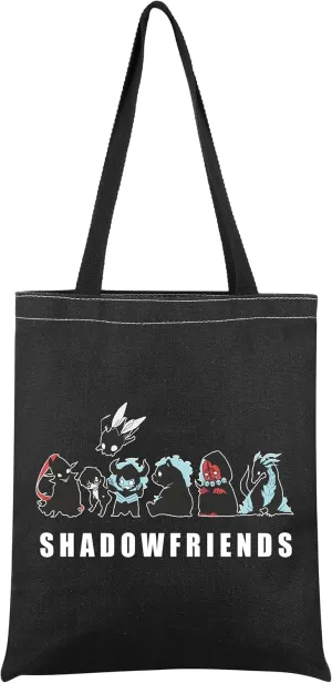 MNIGIU Anime Inspired Shadowfriends Canvas Tote Bag Anime Friend Gift Shadowfriends Shoulder Bag
