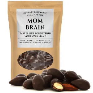 Mommy Brain - Gourmet Dark Chocolate Almonds by Kepperton: Treat Your Mom on Her Special Day!