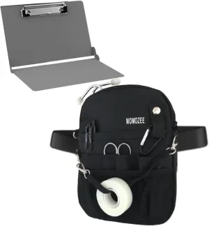 MOMOZEE Nurse Fanny Pack, Nursing Fanny Pack with Medical Supplies, Nurse Pouch and Utility Storage for Stethoscopes,Tape Holder and Scissors, Emergency Nurses and Nursing Student