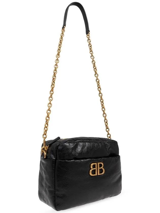 Monaco Camera Small Bag Black Fast international shipping Balenciaga Cross Exclusive access
