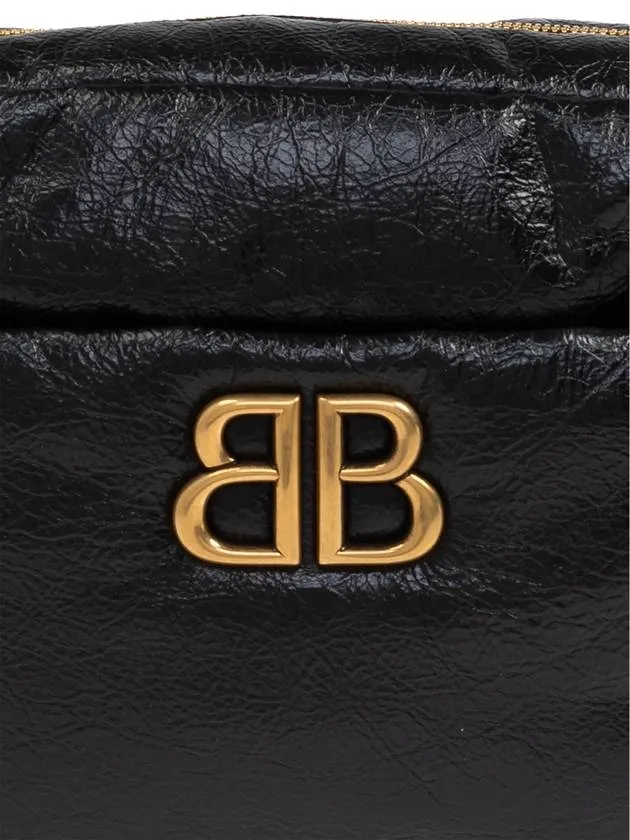 Monaco Camera Small Bag Black Fast international shipping Balenciaga Cross Exclusive access