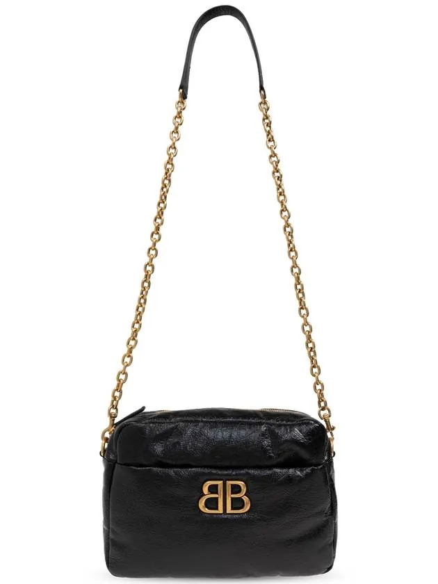 Monaco Camera Small Bag Black Fast international shipping Balenciaga Cross Exclusive access