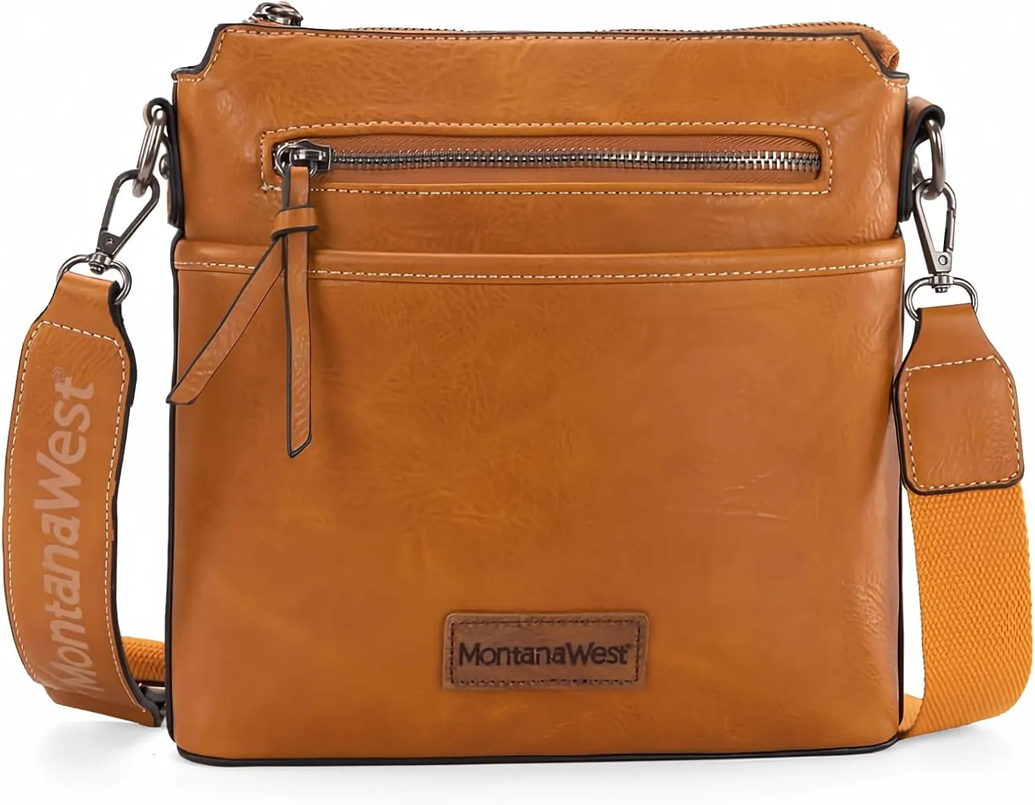 Montana West Crossbody Bag for Women Multi Pocket Cross Body Bag Purses with Guitar Strap