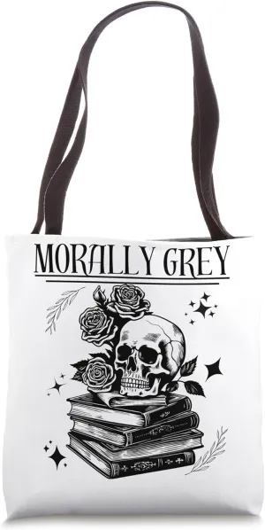 Morally Grey Book Tote Bag