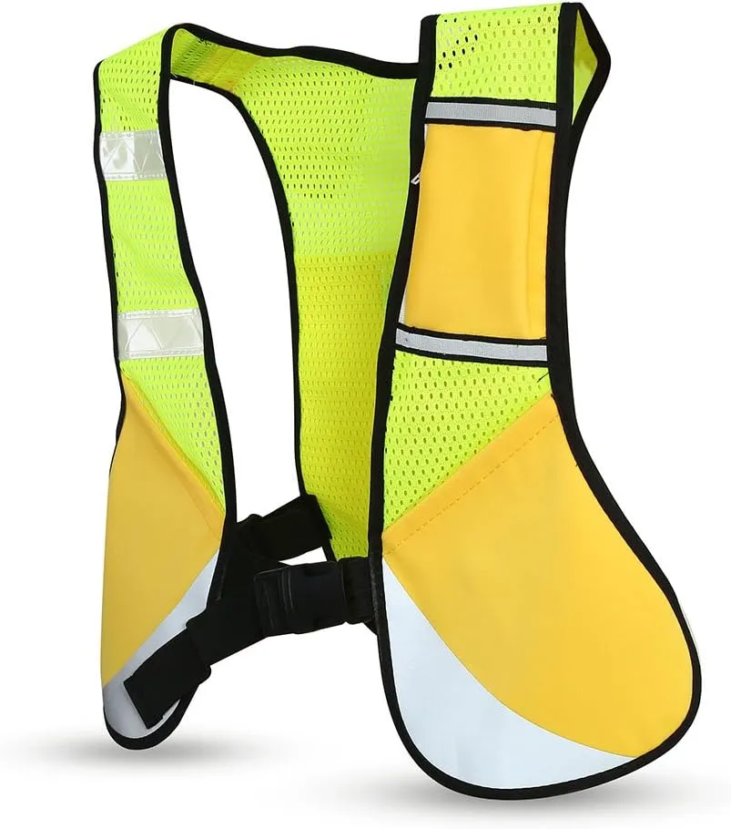 Multifunctional Night Sports Reflective Vest Night Reflective Running Vest Reflective Mountaineering Jacket