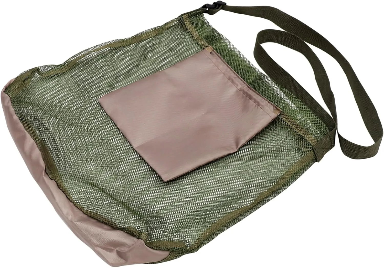 Mushroom Hunting Shoulder Bag Mesh Seashell Tote for Garden Picking Travel