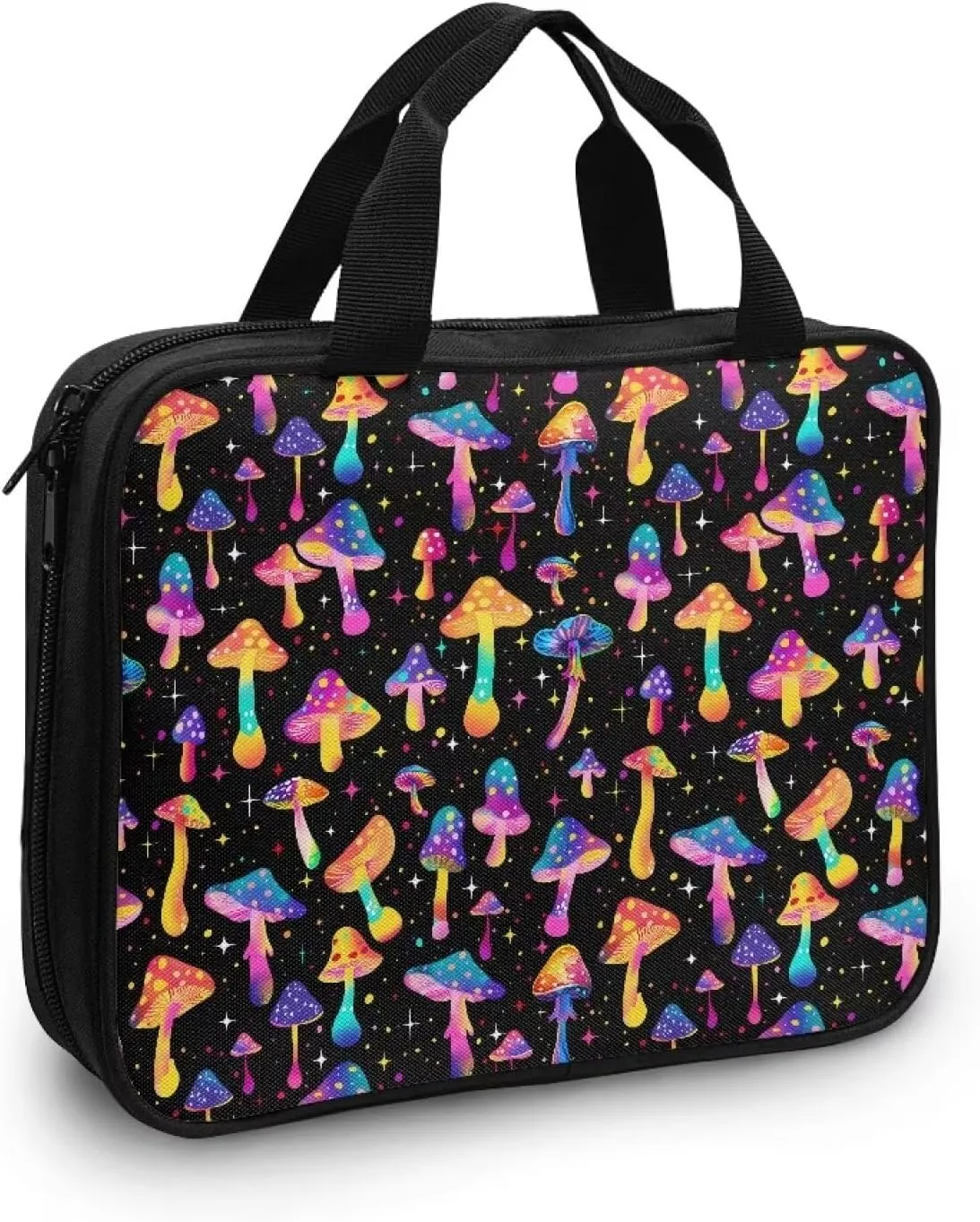 Mushrooms Print Bible Crossbody Bag,Bible Carrying Case,Church Bag for Women,Aesthetic Bible Bag Scripture Bag,Stylish Bible Satchel Bag Bible Cover Case for Women Girls,Easter Gift