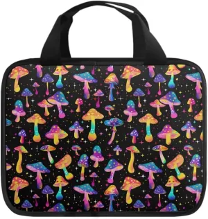Mushrooms Print Bible Crossbody Bag,Bible Carrying Case,Church Bag for Women,Aesthetic Bible Bag Scripture Bag,Stylish Bible Satchel Bag Bible Cover Case for Women Girls,Easter Gift