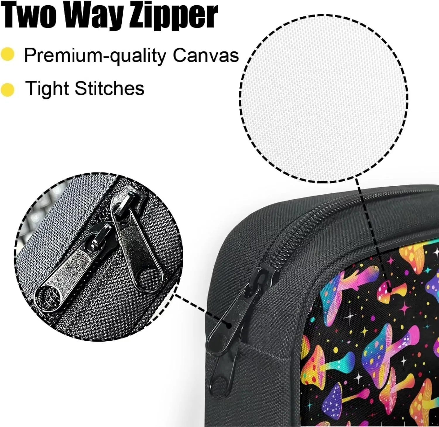 Mushrooms Print Bible Crossbody Bag,Bible Carrying Case,Church Bag for Women,Aesthetic Bible Bag Scripture Bag,Stylish Bible Satchel Bag Bible Cover Case for Women Girls,Easter Gift
