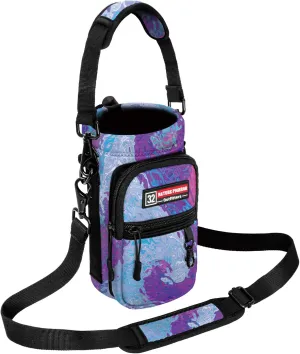 NATURE PIONEOR Water Bottle Holder with Strap,Water Bottle Carrier Bag Sling Sleeve with Adjustable Shoulder Strap & Handle and Large Phone Pocket for Walking,Hiking,Travelling for 25oz/32oz/40oz/64oz