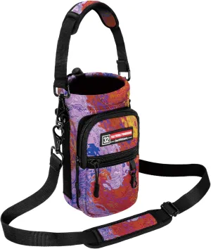 NATURE PIONEOR Water Bottle Holder with Strap,Water Bottle Carrier Bag Sling Sleeve with Adjustable Shoulder Strap & Handle and Large Phone Pocket for Walking,Hiking,Travelling for 25oz/32oz/40oz/64oz