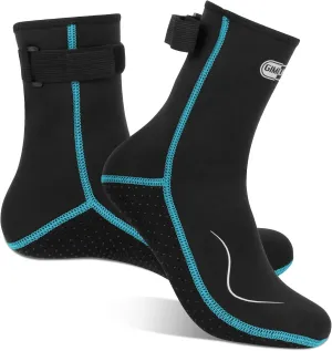 Neoprene Socks, 3MM Water Socks for Women Men, Diving Wetsuit Sock for Beach Volleyball Snorkeling Surfing
