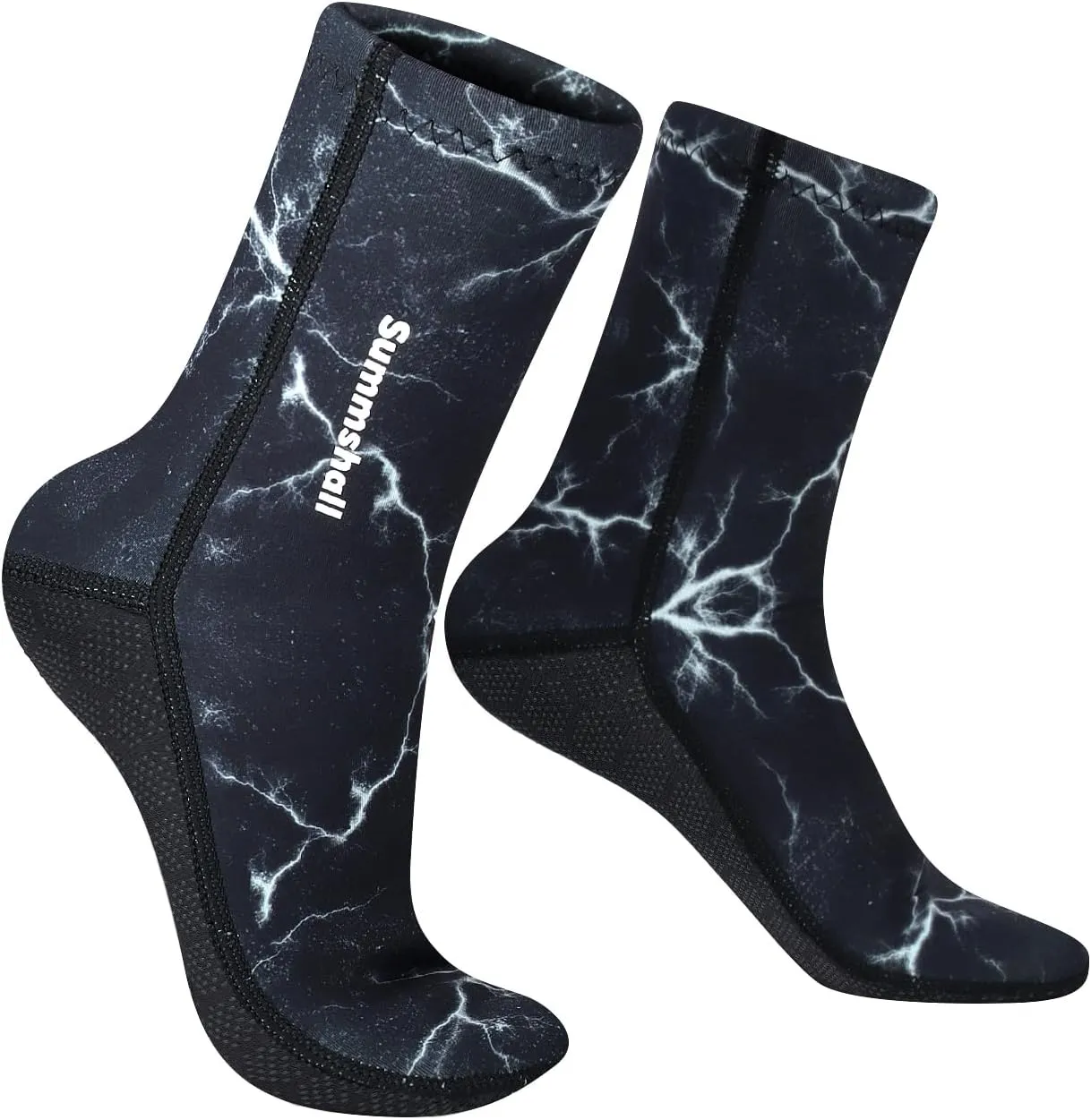 Neoprene Socks 3mm Wetsuit Socks Anti-Slip Keep Warm Diving Socks Swim Socks Water Sport Swimming Surfing