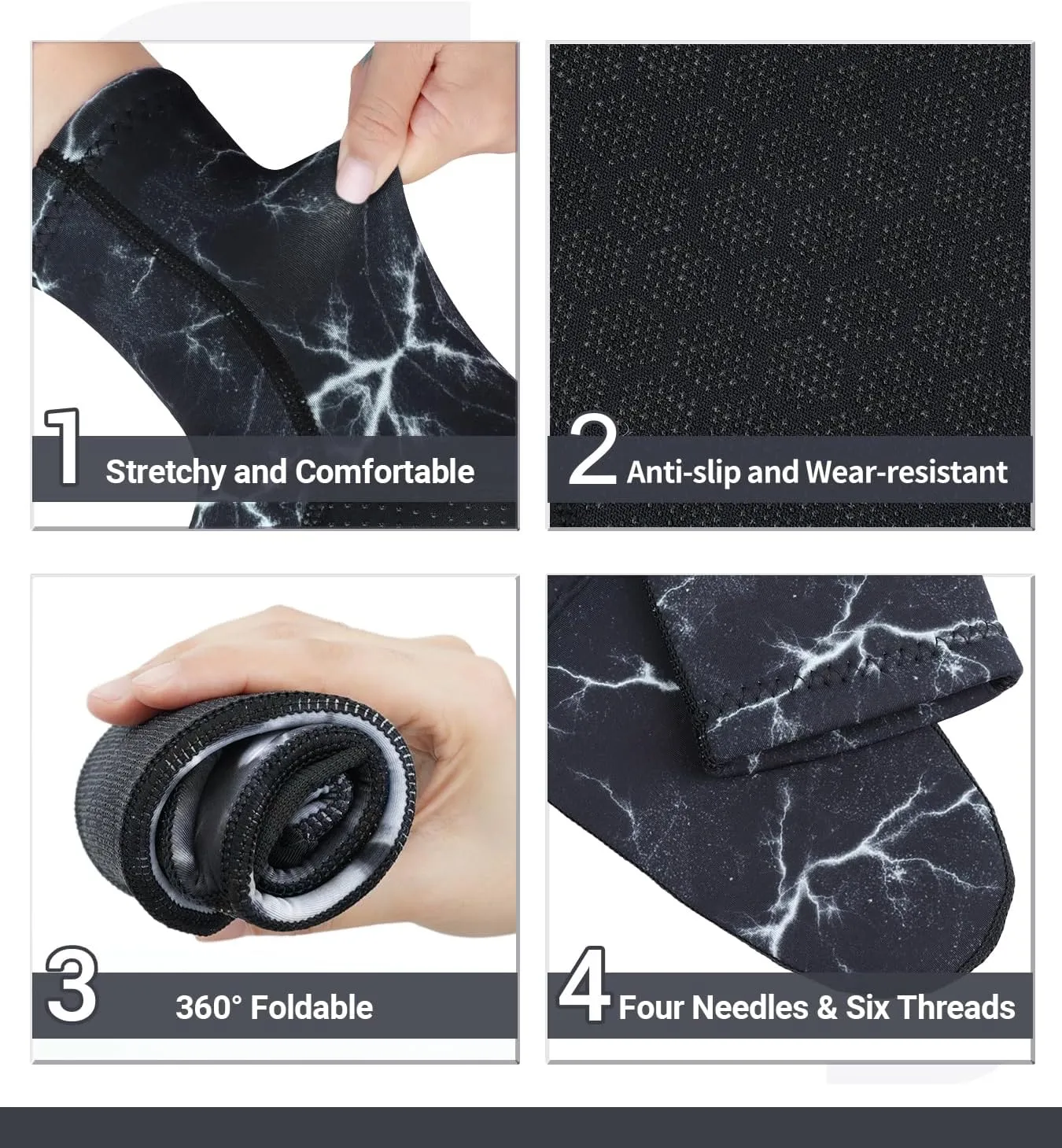 Neoprene Socks 3mm Wetsuit Socks Anti-Slip Keep Warm Diving Socks Swim Socks Water Sport Swimming Surfing