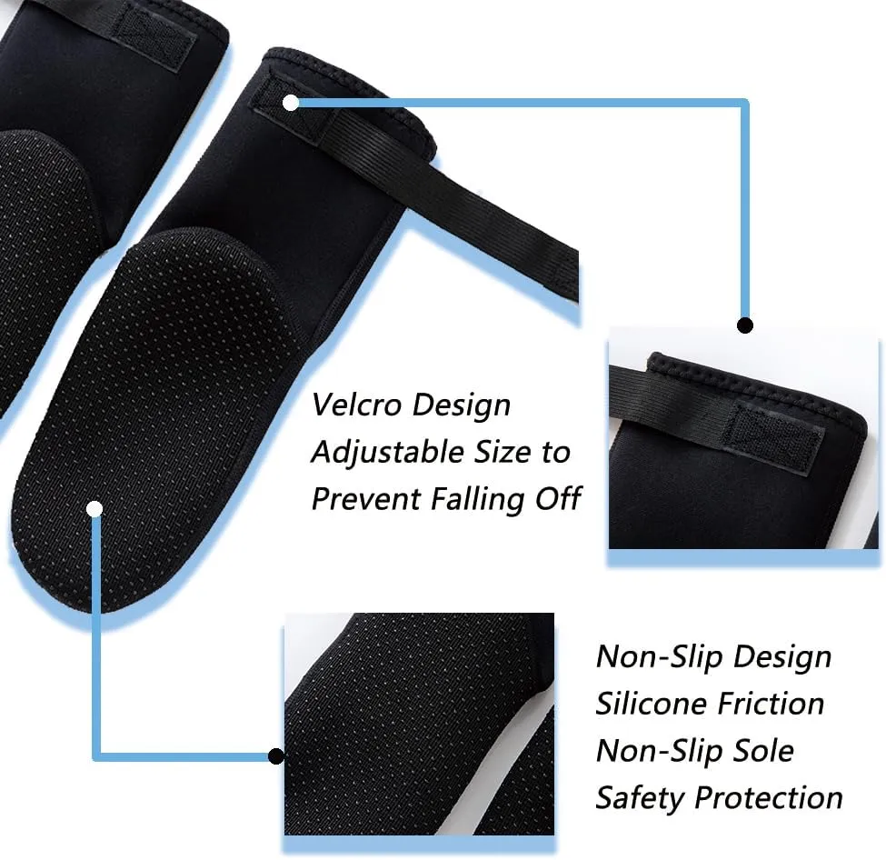 Neoprene Socks Diving Scuba Socks Wetsuit Fin Booties for Men Women, 3MM Surfing Sock Thermal Flexible Anti Slip for Swimming