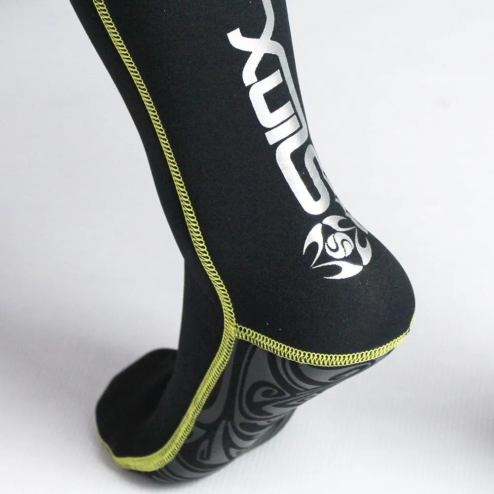 Neoprene Water Fin Sock Diving Wetsuits Sock 3MM for Women Men, Thermal Beach Sock Anti Slip Flexible for Snorkeling