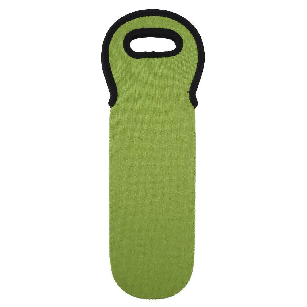 Neoprene Wine Bottle Cooler Sleeve - Single