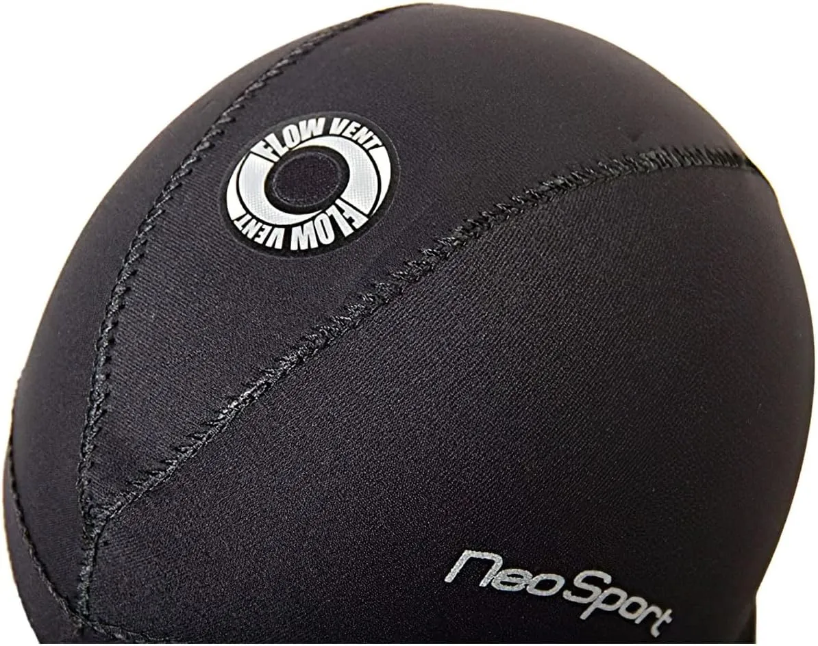 Neosport 5/3mm Neoprene Scuba Diving Bibbed & Vented Hood