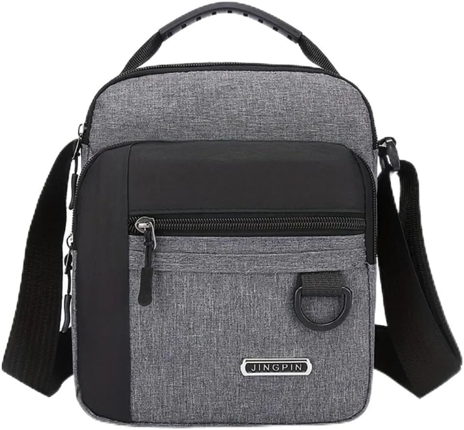 New Men's Bag, Men's Crossbody Bag, Casual Nylon Small Business Bag