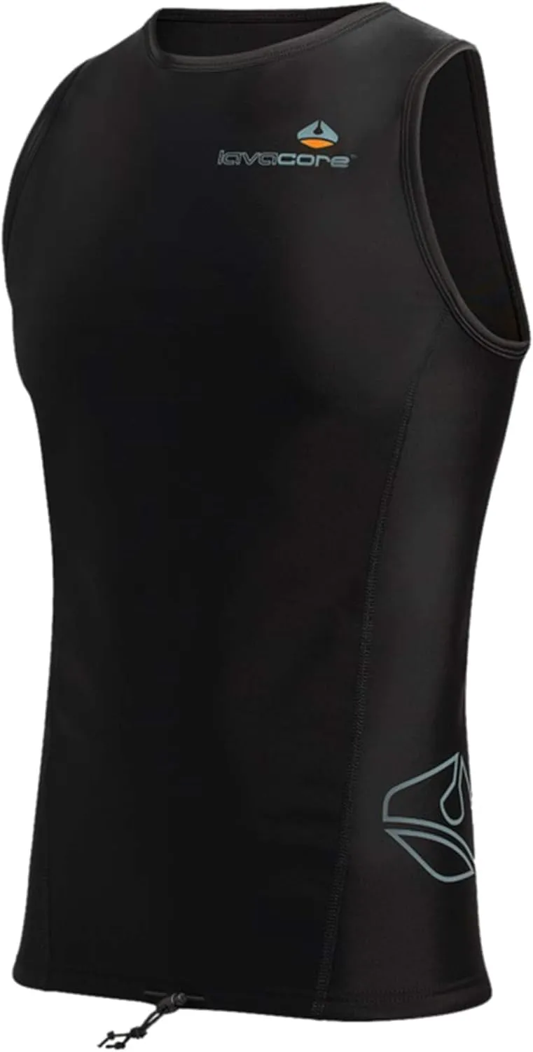 New Men's Trilaminate Polytherm Hooded Vest for Extreme Watersports (Size X-Large)