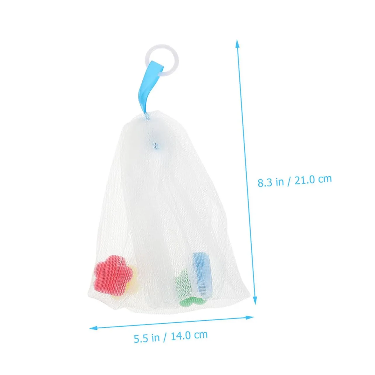 NOLITOY 8pcs Exfoliating Soap Foaming Nets Pouches for Handmade Facial Cleansing for Making Shower Use Design for Lathering