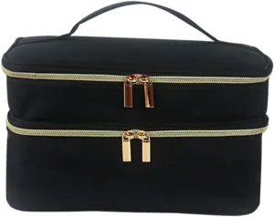 NOLITOY Makeup Bag for Travel Large Capacity Storage Bag Organizer Nail Art Holder