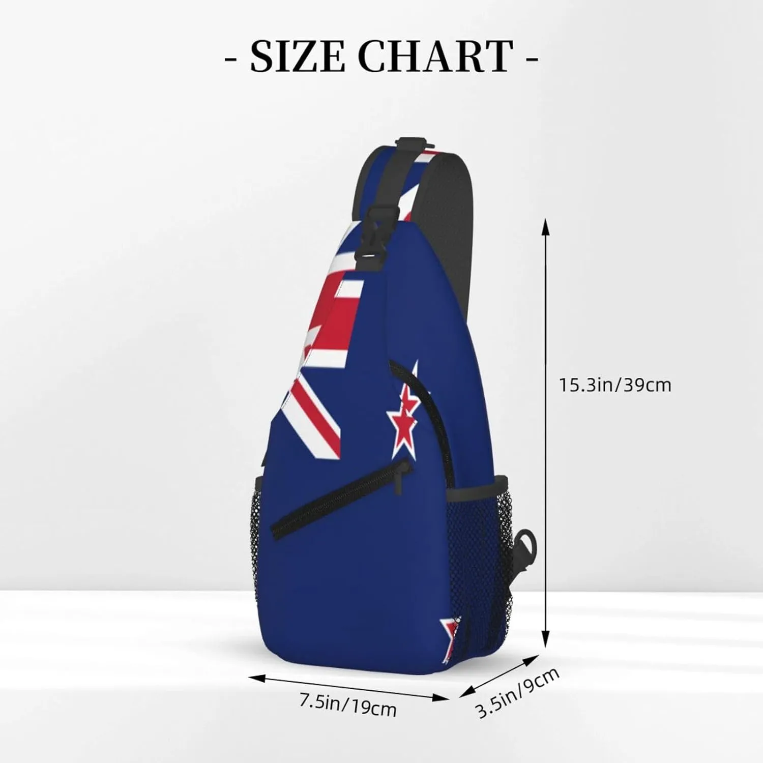 Norwegian flag Men's And Women's Small Crossbody Bags Chest Bags Daily Bags Are Suitable For Outdoor Hiking Trips