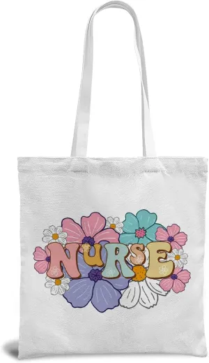Nurse Canvas Tote Bag for Women, Nurse Accessories Tote Bag, Canvas Tote Bag for Women, Appreciation Gift for Nurse