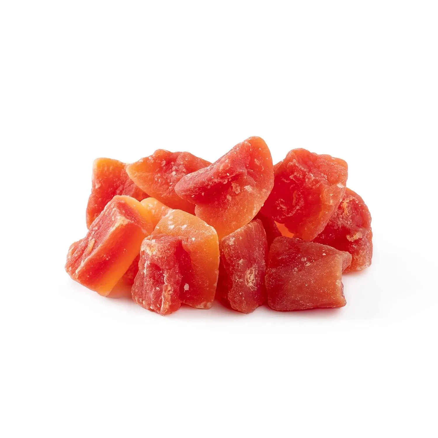 NUTS U.S. - Unsulphured Dried Papaya Chunks | Low Sugar | No Color Added | NON-GMO and Gluten Free | Vegan Snacks | Packed in a Resealable Bag!!! (2 LBS)