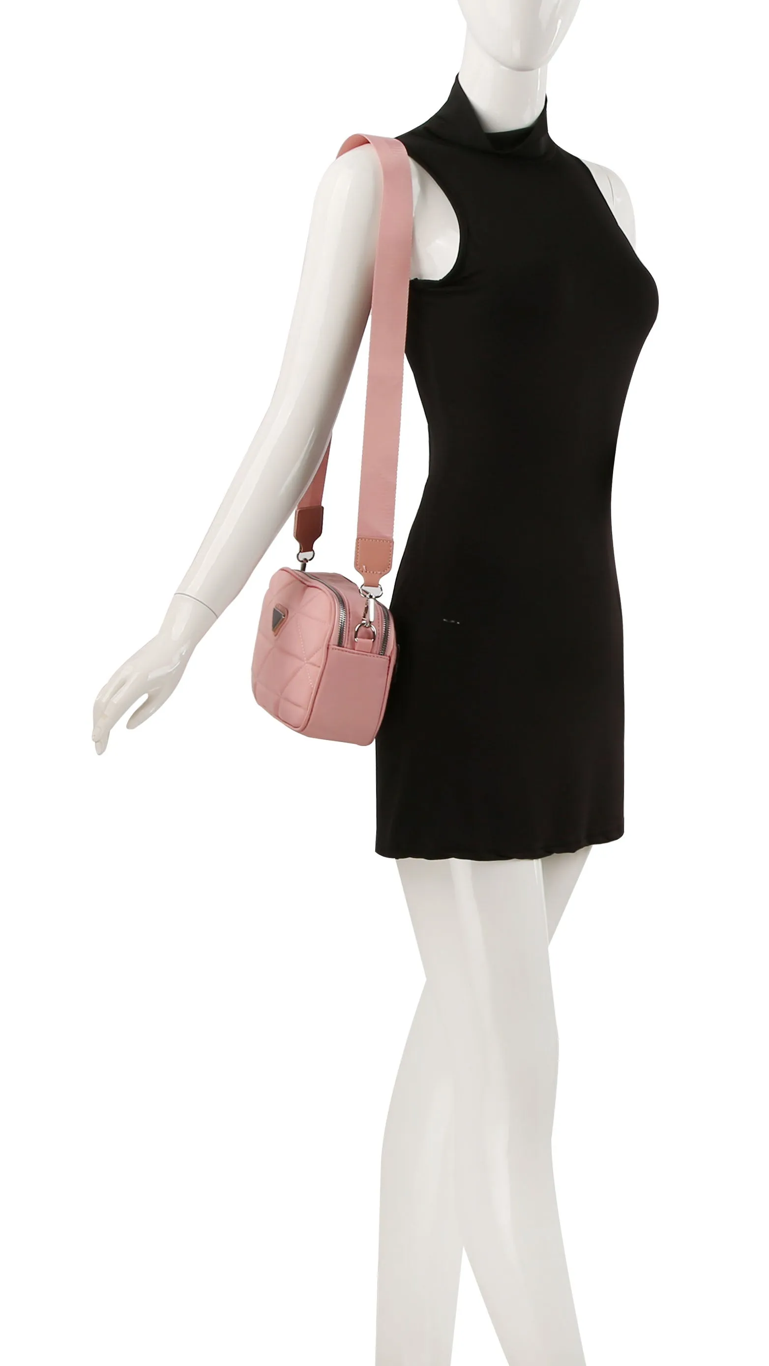 Nylon Small Crossbody Bags with Adjustable Strap
