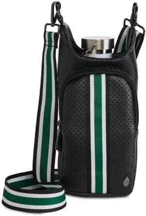Original HydroBag Collection | Large Water Bottle Holder with Strap & Zipper Slot for Handle | Crossbody Tumbler Carrier Bag with Pockets