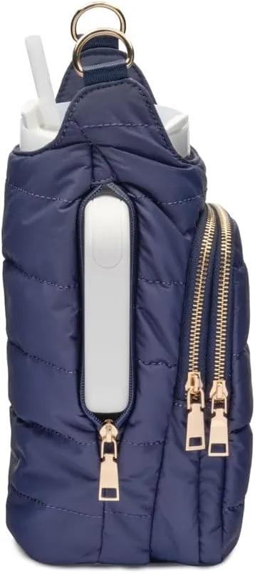 Original HydroBag Handle Collection | Large Crossbody Water Bottle Holder with Strap & Zipper Slot for Handle