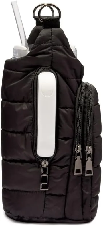Original HydroBag Handle Collection | Large Crossbody Water Bottle Holder with Strap & Zipper Slot for Handle