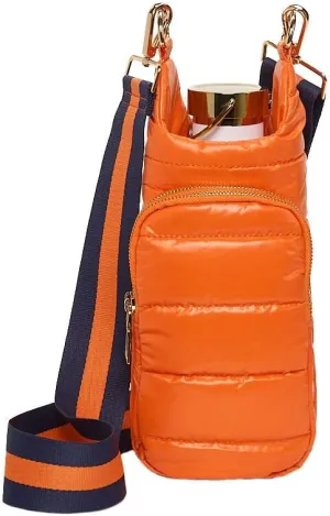 Original HydroBag | Quilted Water Bottle Holder with Strap | Tote Bottle Carrier Crossbody Bag with Pockets