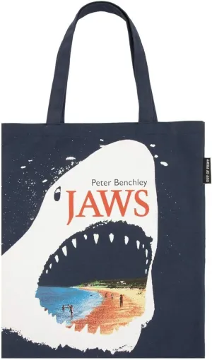 Out of Print Literary and Book-Themed Canvas Tote Carrying Bag for Book Lovers, Readers, and Bibliophiles