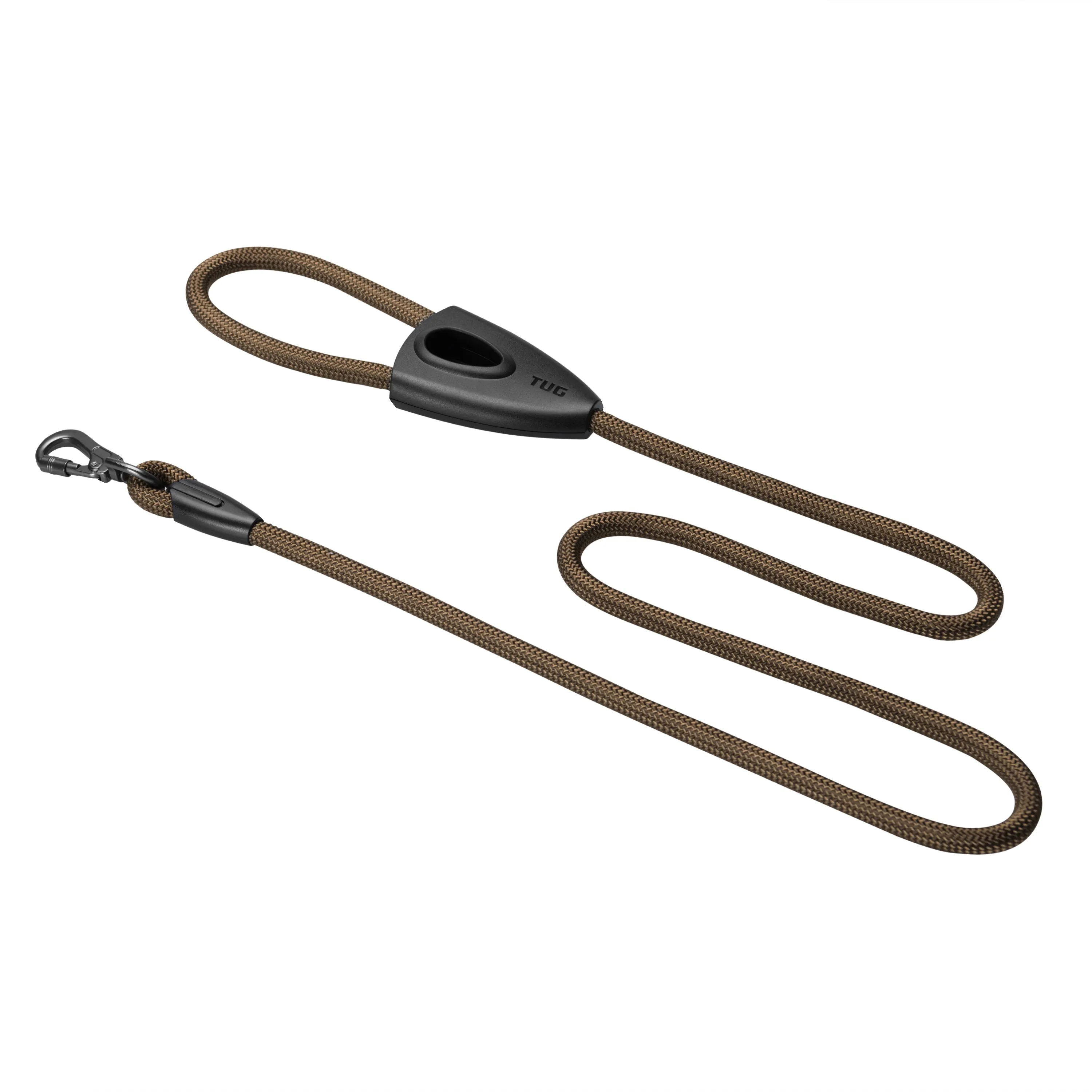 Oval Rope Leash with Integrated Bag Compartment