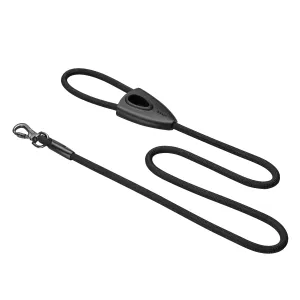 Oval Rope Leash with Integrated Bag Compartment