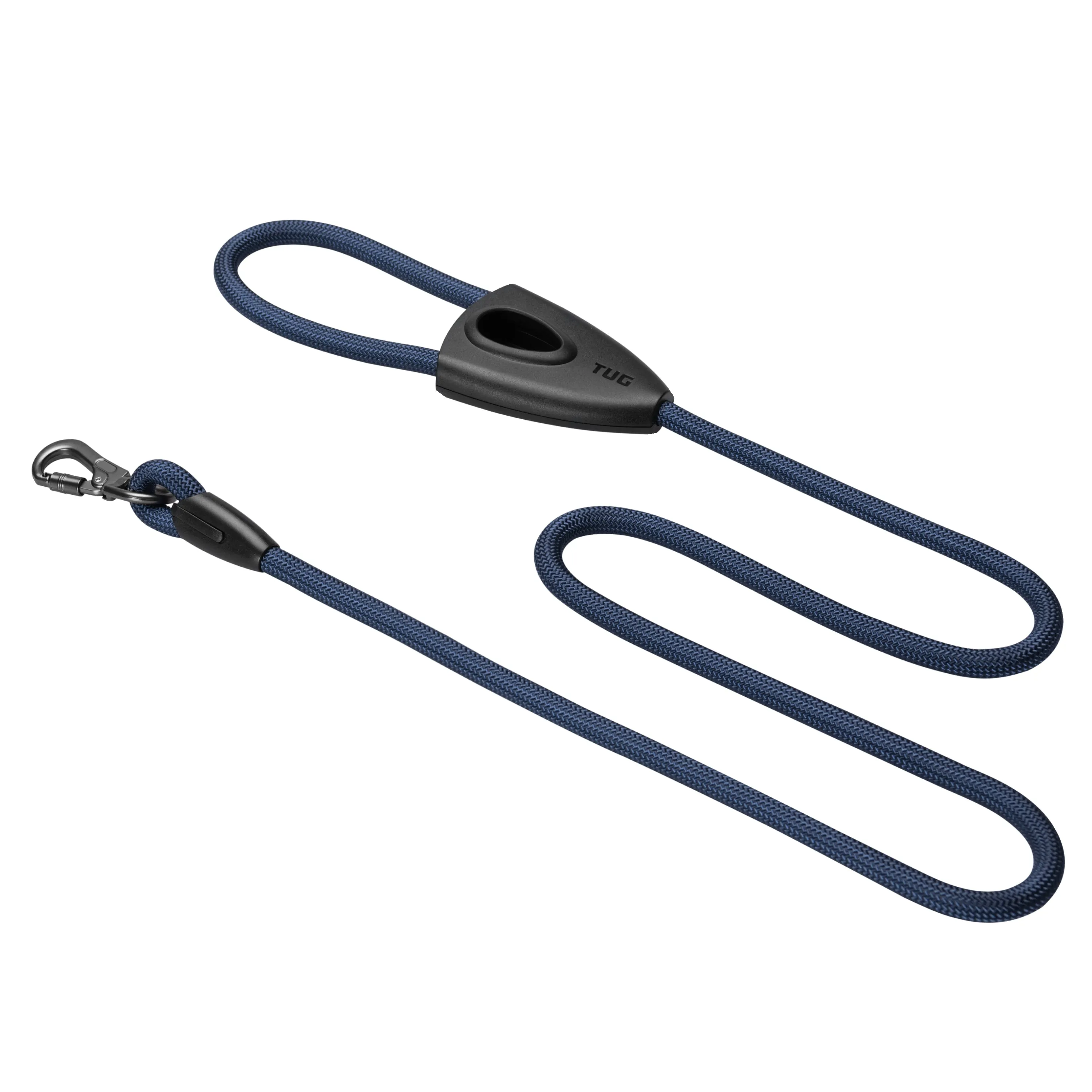 Oval Rope Leash with Integrated Bag Compartment