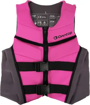 Owntop Swim Vest Youth Kids | Lightweight & Quick-Dry | Adjustable Buckles & Zipper | Kayak, Swimming Training, Boating - Watersports | Fit for 50-125 lbs