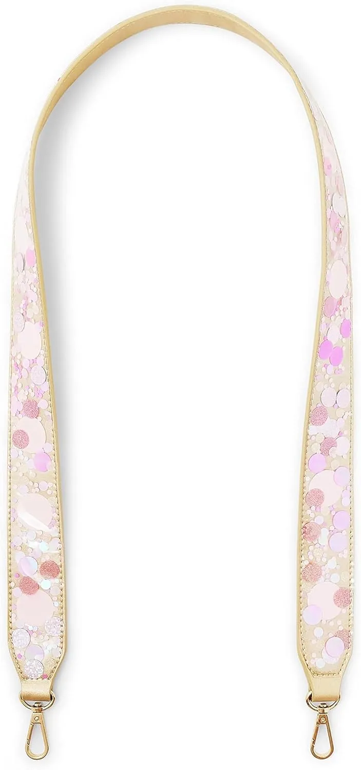 Packed Party Strap For Handbag; Confetti Bag Strap For Women and Girls Fashion Purse; Ladies at School and Work