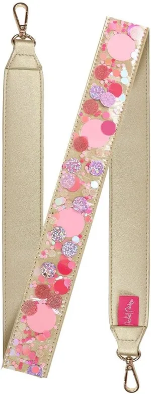 Packed Party Strap For Handbag; Confetti Bag Strap For Women and Girls Fashion Purse; Ladies at School and Work