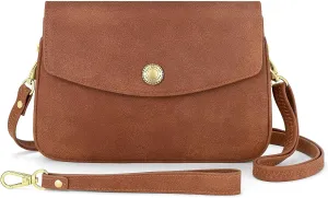 Peacocktion Small Crossbody Bags for Women, RFID Wallet Purse Cellphone Card Holder Wristlet 2 Straps