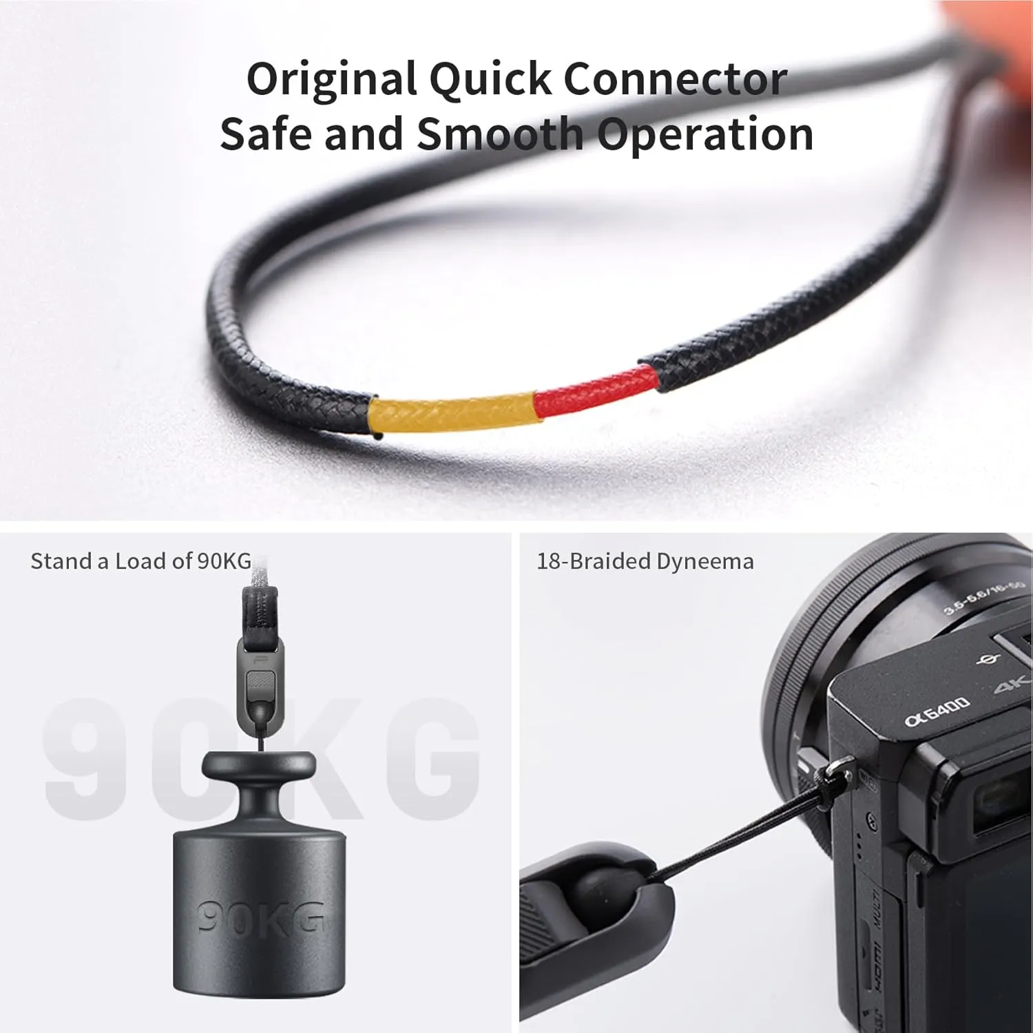PGYTECH Camera Strap Air for Mirrorless Camera Shoulder Strap Adjustable Neck Strap Light for Sony ZV-E10 for Canon G7 X (Bohemian)