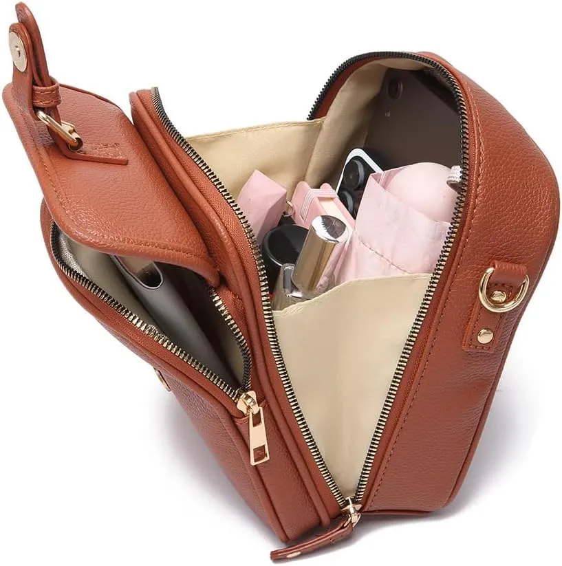 Phone Crossbody Bag, Anti Theft Crossbody Bag women, Strap Stylish Cell Phone Organizer for Daily Use Durable