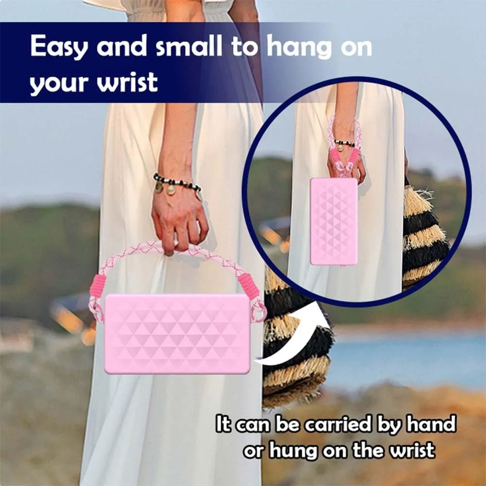 Phone Holder Purse for Bogg Bag/Simply Southern Tote Organizer Accessories Silicone Insert Case Bag for Keychain Card